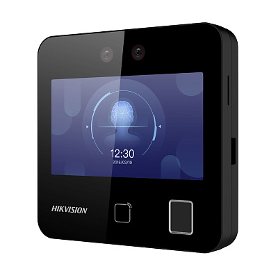 картинка Hikvision DS-K1T343MFWX-B Терминал доступа с распознаванием лиц от компании Intant